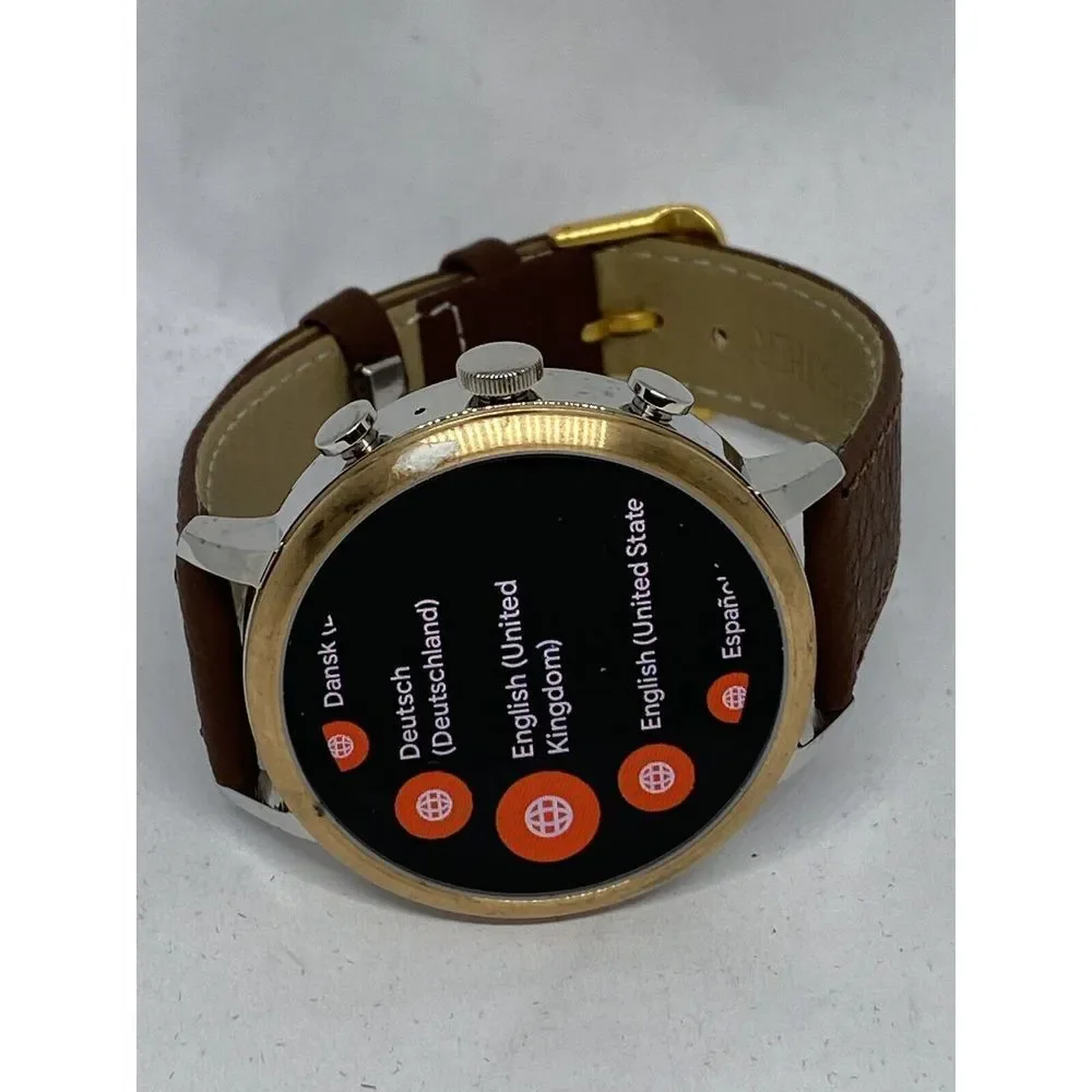 Fossil Gen 4 Authentic Digital Dial Smart Watch Custom Band FTW6016 LT346